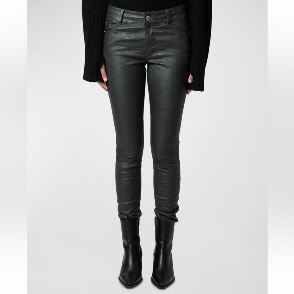 NEW Zadig & Voltaire Phlame Leather Pants